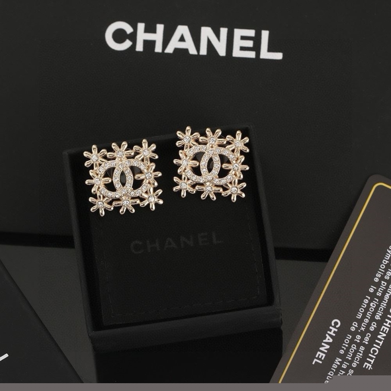 Ch*el earrings